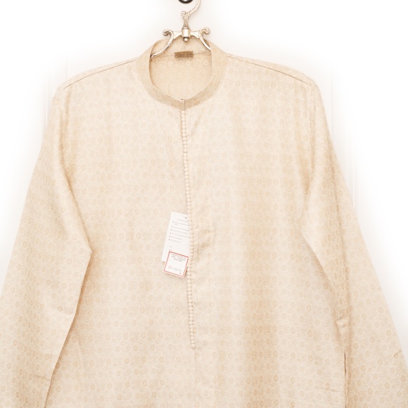 NWT Manyavar Men's Kurta Size M - Picture 2 of 11
